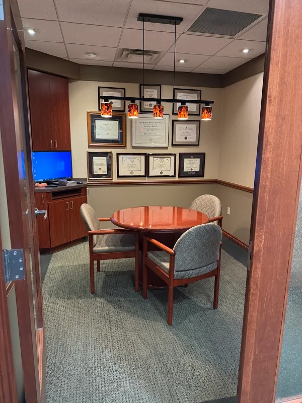 Inside consultation room